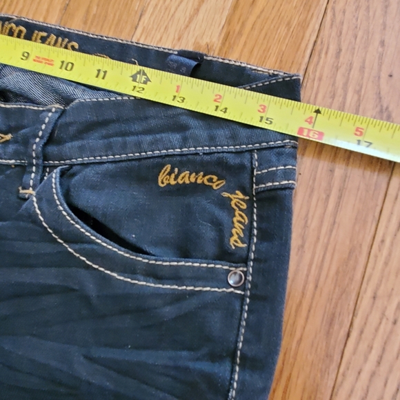 Bianco Dark Skinny Jeans - Picture 9 of 13